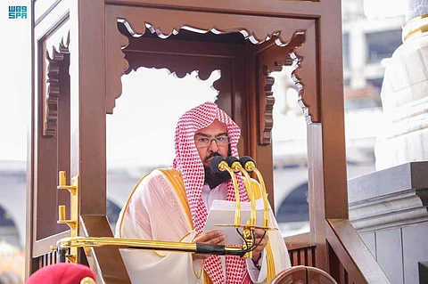 إمام وخطيب المسجد الحرام عبدالرحمن بن عبدالعزيز السديس