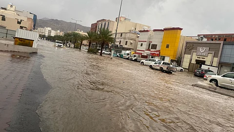 أمطار مكة المكرمة صباح اليوم