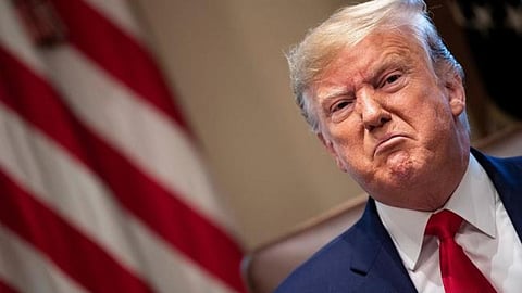 الرئيس الأمريكي السابق دونالد ترامب