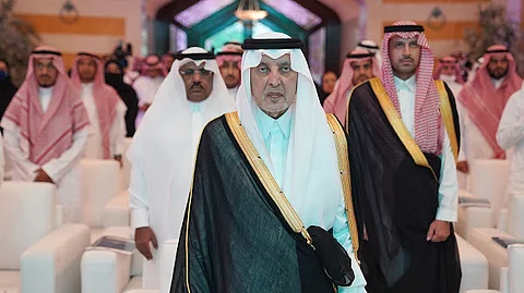 الأمير خالد الفيصل خلال افتتاح المؤتمر