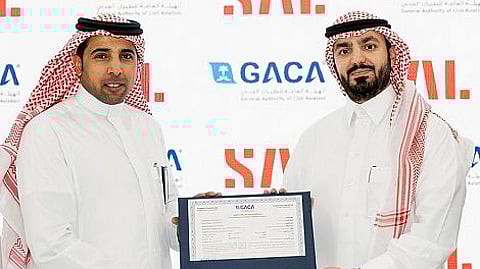 شركة سال السعودية تتسلم الرخصة