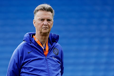 المدرب الهولندي لويس فان خال