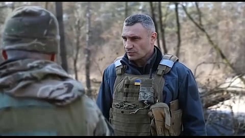 رئيس بلدية كييف فيتالي كليتشكو