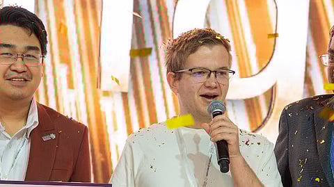 روبرت في المؤتمر العالمي للموهبة بجدة: علينا السفر للمريخ لاكتشاف الكائنات الحية فيه