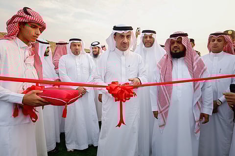 عمران الزهراني يفتتح مشروع وقف البر الخيري