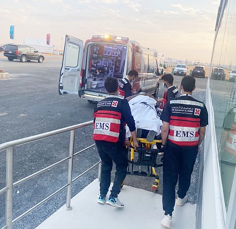 مركز"سليمان الحبيب الطبي" بمهرجان الإبل يُنقذ عشرينياً أُصيب بحادث مروّع خلال "20" دقيقة