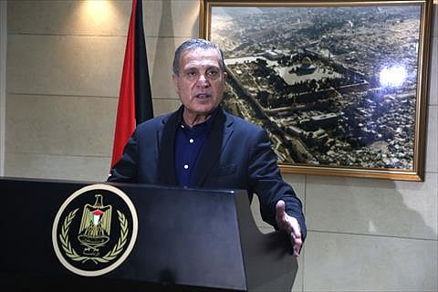 الناطق باسم الرئاسة الفلسطينية نبيل أبو ردينة