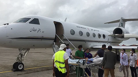 طائرة إخلاء طبي تصل إندونيسيا لنقل مواطن ومواطنة حالتهما حرجة