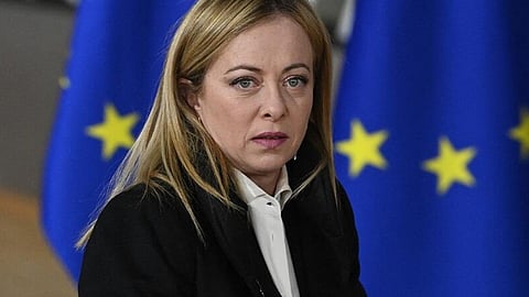 رئيسة الوزراء الإيطالية جورجا ميلوني