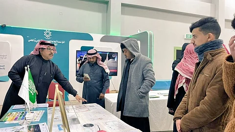 جانب من فعاليات المعرض التوعي بأخطار المخدرات والمؤثرات العقلية