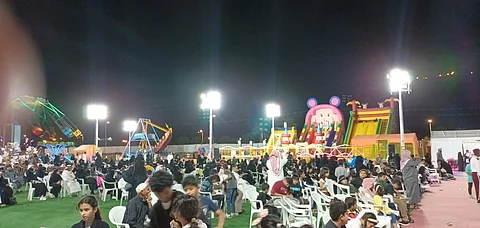 جانب من الحضور بمهرجان ربيع الباحة