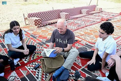 "إعادة إحياء قلب الجزيرة العربية".. "بيت نصيف" المحطة الأخيرة للمستكشف البريطاني مارك إيفانز