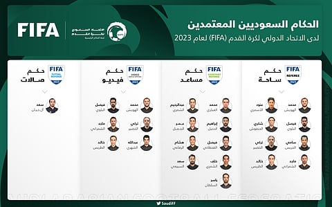 "عنود الأسمري".. أول حَكَمة سعودية في قائمة الحكّام المعتمدين دوليًّا 2023