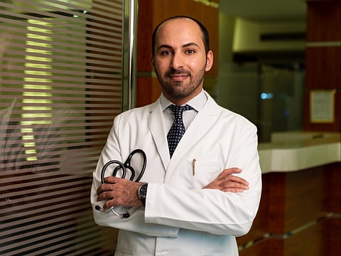 استشاري الباطنة والجهاز الهضمي عبدالله الذيابي