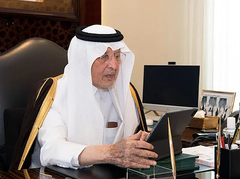 أمير منطقة مكة المكرمة الأمير خالد الفيصل