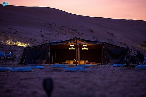 نمط سياحي جديد بالمملكة.. "صيد الصقاقير" من قلب "محمية الإمام"