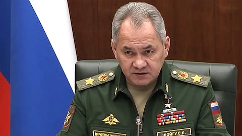 وزير الدفاع الروسي سيرجي شويجو