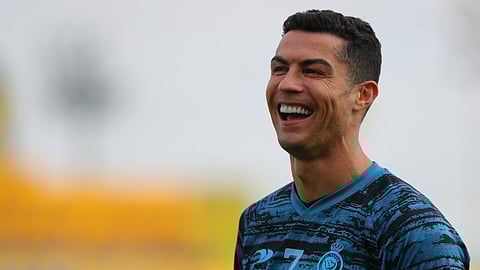 محترف نادي النصر كريستيانو رونالدو