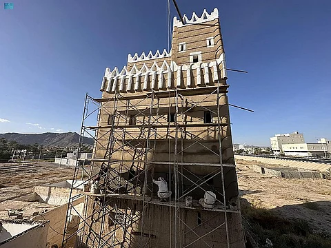 ترمم بيوت وقصور نجران الطينية