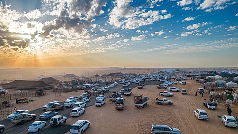 مزاد الإبل بالجوف