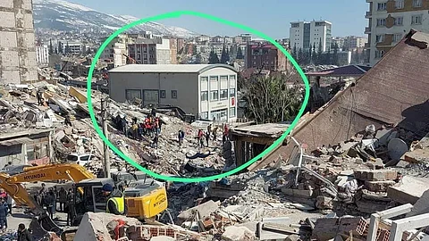 غرفة المهندسين الكهربائيين بتركيا تصمد أمام الزلزال
