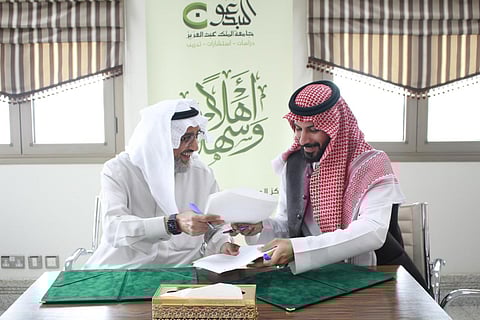 غرفة المجمعة توقع اتفاقية تدريب مع جامعة المؤسس لرفع كفاءة الموظفين