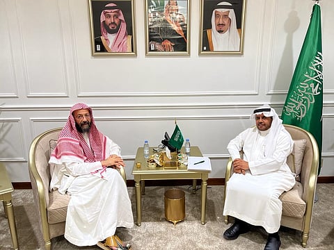 "السحيباني" يستقبل الأمين العام للغرفة الإسلامية للتجارة والصناعة والزراعة