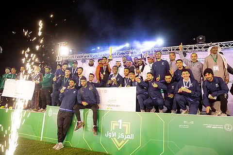 فريق جامعة الإمام عبدالرحمن بن فيصل يحقق لقب بطولة ألعاب القوى للجامعات