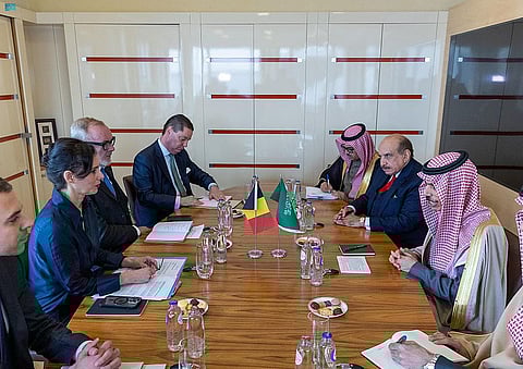 فيصل بن فرحان يلتقي وزيرة الخارجية البلجيكية