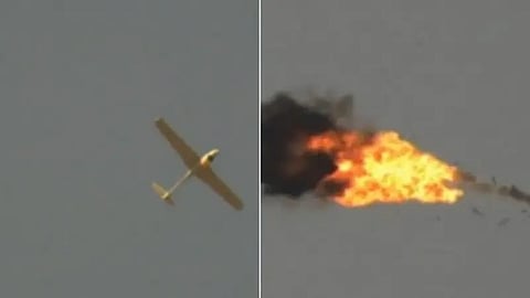 عملية إسقاط المسيّرة