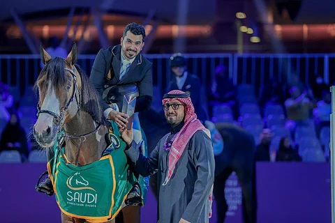 "عبد الله بن فهد" توجهم.. "الحربي والشربتلي" أبطال لبطولة الرياض الدولية لقفز الحواجز