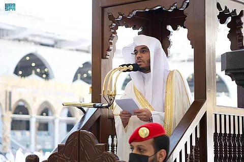 إمام وخطيب المسجد الحرام ياسر الدوسري