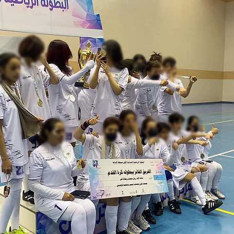 فريق الغيم بالباحة يتوّج بالبطولة النسائية الأولى لكرة القدم