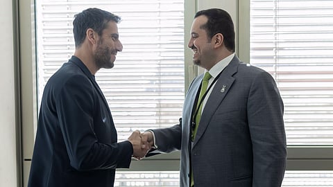 الأمير فهد بن جلوي يلتقي توني إستانغيه في باريس