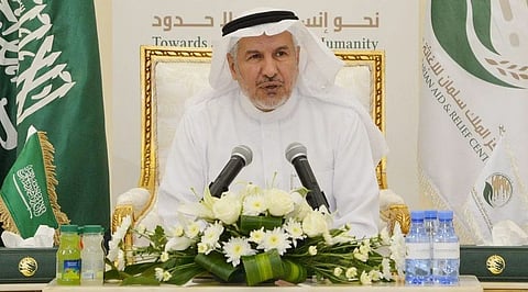 المشرف العام على مركز الملك سلمان للإغاثة والأعمال الإنسانية عبدالله بن عبدالعزيز الربيعة