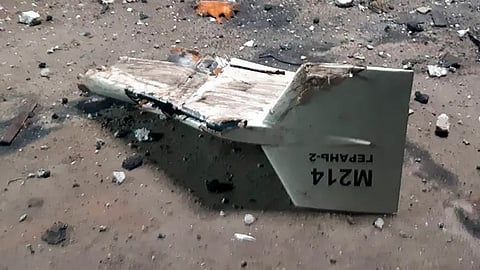 مسيرة تم إسقاطها في أوكرانيا "أرشيفية"