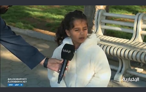 "أمنيتي مساعدة مصابي زلزال سوريا".. شاهد براءة طفلة تجسد مشاعر السعوديين