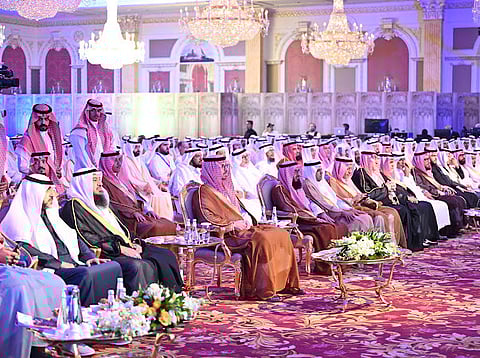 الأمير سعود بن عبدالله خلال حضوره حفل فرح جدة