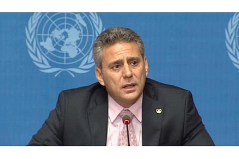 المنسق الإقليمي للأمم المتحدة للمساعدة الإنسانية الخاص بالأزمة السورية مهند هادي