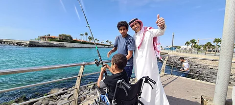 فايز المالكي يحقق أحلام الصغار من خلال برنامج "أمنية"