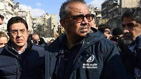 المدير العام لمنظمة الصحة العالمية تيدروس أدهانوم جيبرييسوس