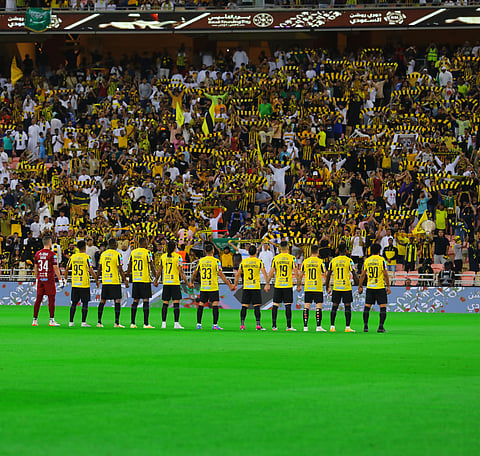 جماهير الاتحاد تساند لاعبي الفريق