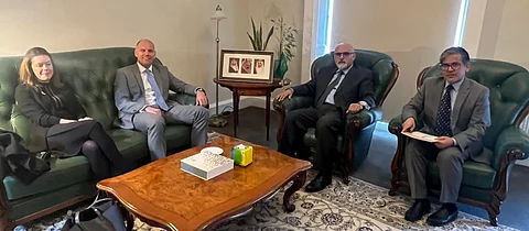 السفير "الجبير" يستقبل الرئيس التنفيذي لشركة مطار "دبلن" لمناقشة مشاريعها في المملكة