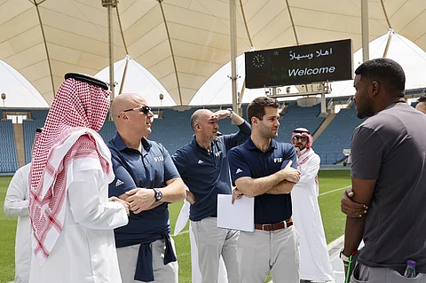 وفد الفيفا يزور المملكة لمتابعة تحضيرات كأس العالم للأندية 2023