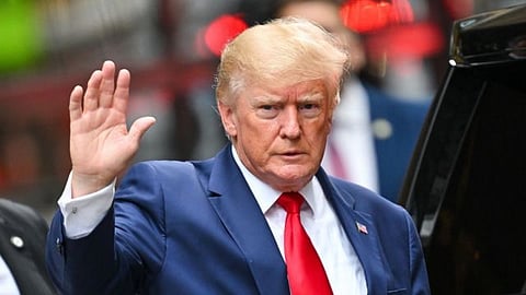 الرئيس الأمريكي السابق دونالد ترمب