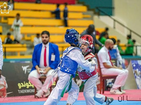 جانب من منافسات بطولة المملكة للبراعم لأندية B