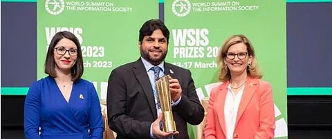 السعودية تُحقِّق المرتبة الأولى عالميًّا بمجتمع المعلومات 2023م عن فئة البيئة الرقمية