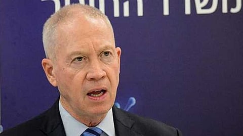 وزير الدفاع الإسرائيلي يوآف جالانت