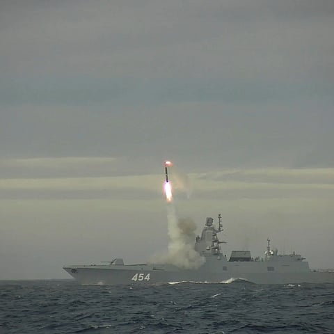 روسيا تطلق صواريخ أسرع من الصوت مضادة للسفن في بحر اليابان