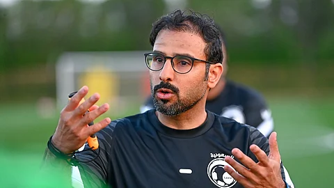سعد الشهري مدرب المنتخب السعودي الأولمبي